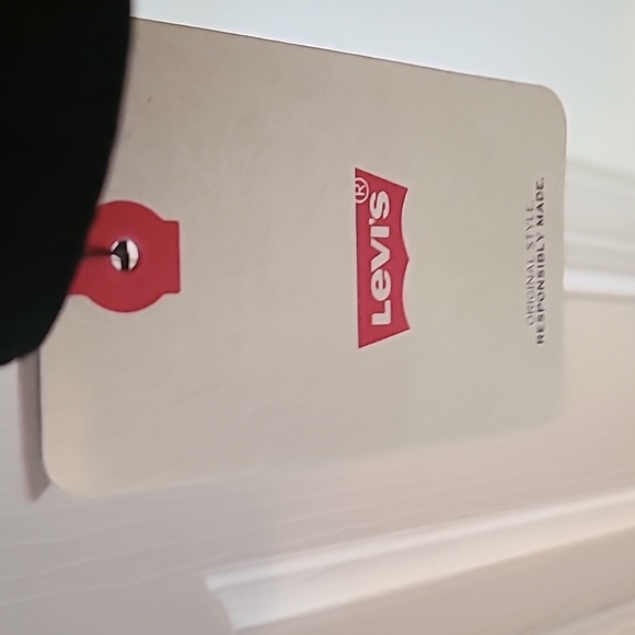 LEVIS MENS BLACK "BIKER" JACKET SIZE XL - Picture 16 of 16